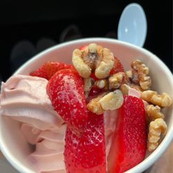 Froyolicious - NSA Strawberry Froyolicious with fresh strawberries & walnuts