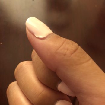 VIP Nail and Spa - Lifting after one week. Very bummer about this. - Nail Salons Near Me - Santa Maria, California