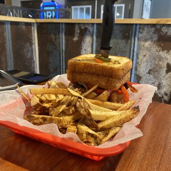 Hanks Corner Grille - a sandwich and french fries - Sports Bars Near Me - Tracy City, Tennessee Hanks Corner Grille - a sandwich and french fries - Sports Bars Near Me - Tracy City, Tennessee