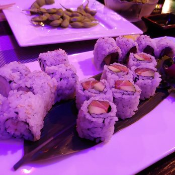 Mizu Asian Bistro - Three roll dinner B - salmon, tuna, shrimp with avocado - Sushi Bars Near Me - Oaks, Pennsylvania Mizu Asian Bistro - Three roll dinner B - salmon, tuna, shrimp with avocado - Sushi Bars Near Me - Oaks, Pennsylvania