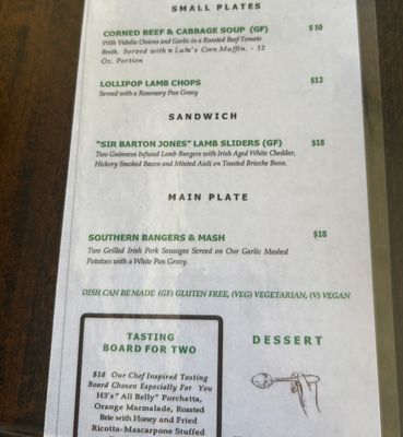 Menu photo 1 Lula and Sadie’s Durham, NC Menu photo 1 Lula and Sadie’s Durham, NC