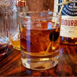 The Empty Bottle - Phin's Old Fashioned - our top-selling cocktail