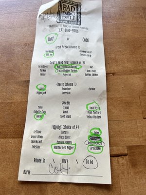 Menu photo 3 Bad Dog Deli Traverse City, MI Menu photo 3 Bad Dog Deli Traverse City, MI
