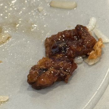 Chao Phra Ya - hard to chew meat from duck roll - Thai Near Me - Herndon, Virginia