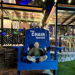 The Chair Lake Havasu - Giant Chair outside the restaurant