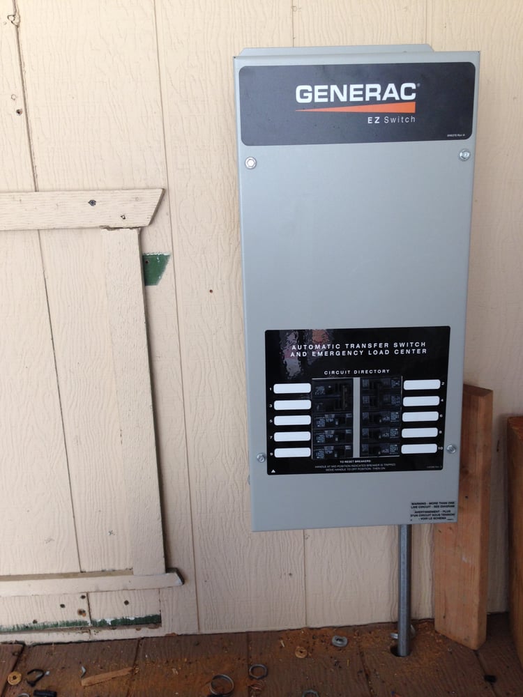 Slide of Infinity Electric & Generators