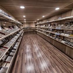 L&B Cigars - Large walk-in humidor.