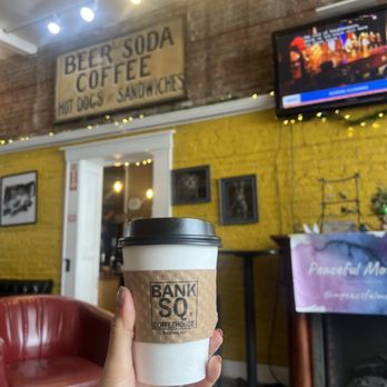 Bank Square Coffeehouse - Hazelnut Latte - Coffee & Tea Near Me - Beacon, New York