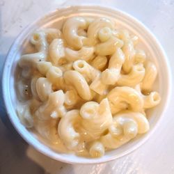 Bold Birds Nashville Hot Chicken - Mac n cheese appeared watery, but it actually possessed a nice flavored white cheddar sauce!