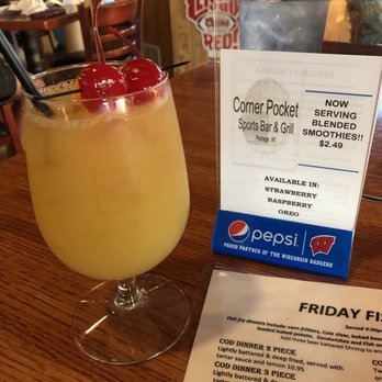 The Corner Pocket - Tropical Sangria - New American Near Me - Portage, Wisconsin The Corner Pocket - Tropical Sangria - New American Near Me - Portage, Wisconsin