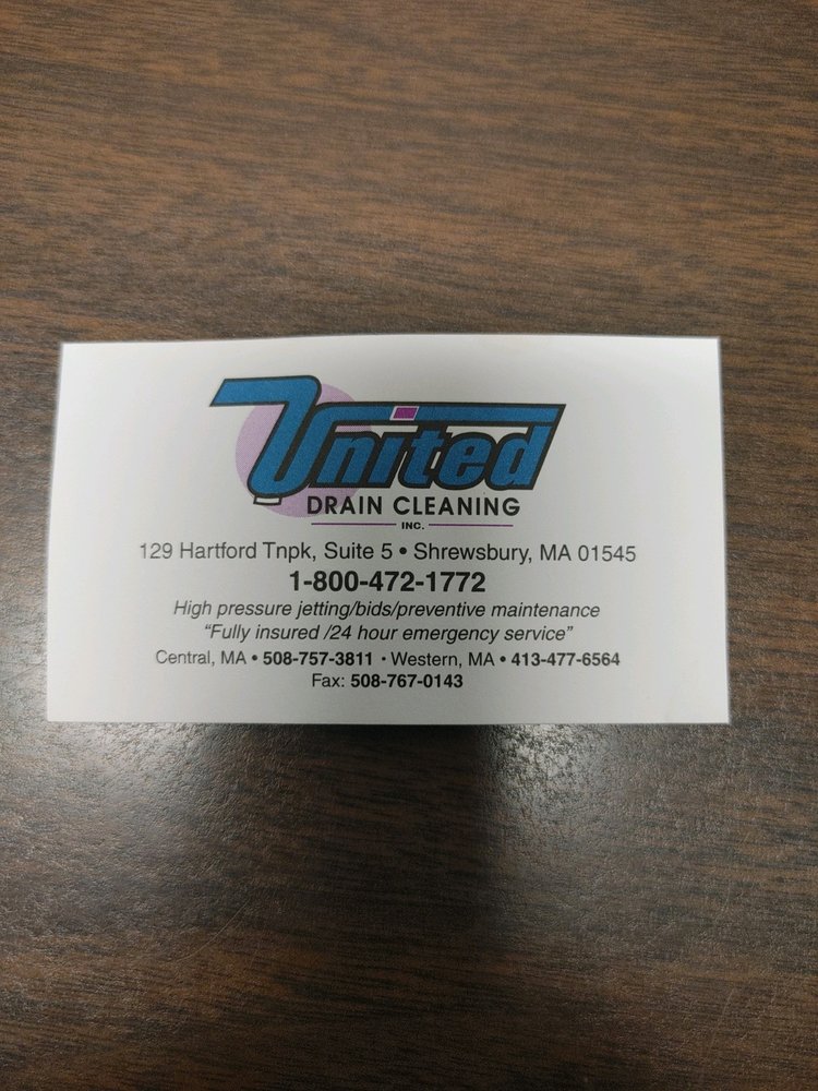 Slide of United Drain Cleaning