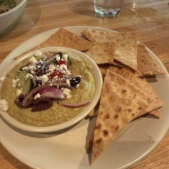 True Food Kitchen - Lemon & Feta Hummus Platter, VEG - Vegetarian Near Me - Pasadena, California True Food Kitchen - Lemon & Feta Hummus Platter, VEG - Vegetarian Near Me - Pasadena, California