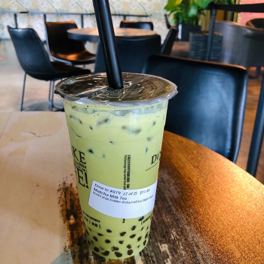 Ding Tea Johns Creek - Macha bubble tea - Coffee & Tea Near Me - Johns Creek, Georgia