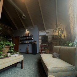 Wellness Through Spa - Make sure to book an appointment with someone else so you can sit and read in this beautiful space while you wait on them!!