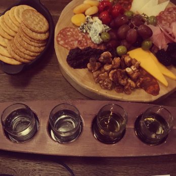 Maverick Distilling - Maverick meat and cheese board & whiskey flight. - Distilleries Near Me - San Antonio, Texas