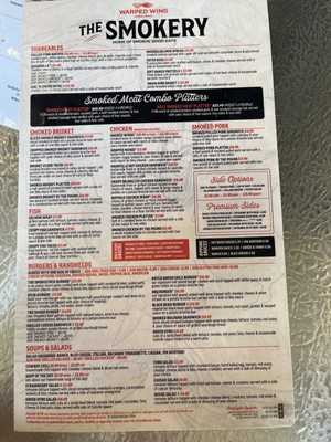 Menu photo 3 Warped Wing Brewpub & Smokery - Mason Mason, OH Menu photo 3 Warped Wing Brewpub & Smokery - Mason Mason, OH