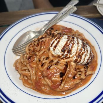 Bird Dog - Tomato and strawberry preserves pasta, so good! - Southern Near Me - New York, New York Bird Dog - Tomato and strawberry preserves pasta, so good! - Southern Near Me - New York, New York