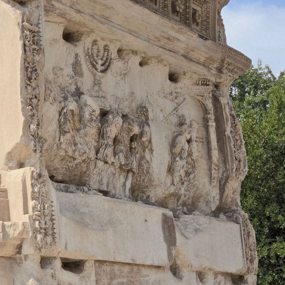 Colosseo - Menorah on Coliseum confirms the destruction of Second Temple in Jerusalem - Local Flavor Near Me - Rome, RM