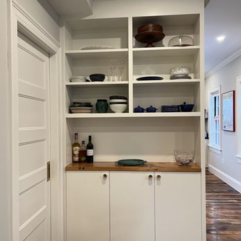 Porter Square Handyman - Built-In Cabinet in Dining Room. - Handyman Near Me
