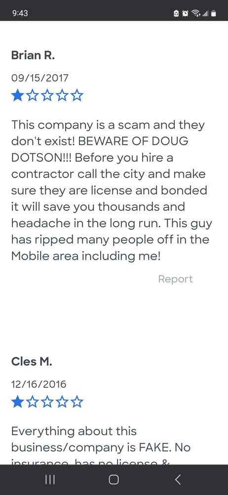 Slide of Dream Home Construction