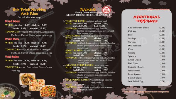 Menu photo 6 WZ Poke And Ramen Prescott, AZ Menu photo 6 WZ Poke And Ramen Prescott, AZ