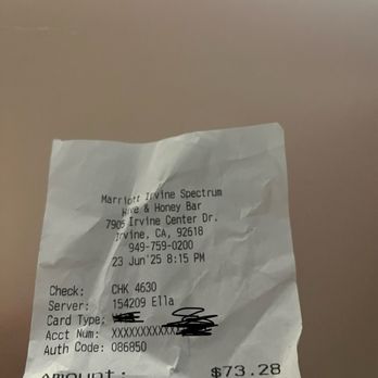 Hive and Honey Rooftop Bar - Original receipt - Cocktail Bars Near Me - Irvine, California Hive and Honey Rooftop Bar - Original receipt - Cocktail Bars Near Me - Irvine, California
