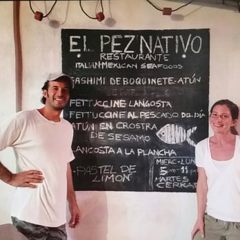 El Pez Nativo - The owners - Seafood Near Me - Tulum, ROO