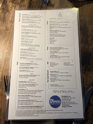 Menu photo 1 Divan Restaurant & Bar Atlanta, GA Menu photo 1 Divan Restaurant & Bar Atlanta, GA