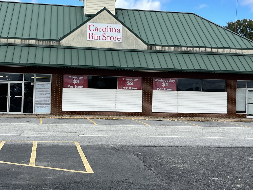 CAROLINA BIN STORE Updated September 2024 101 N Granard St, Gaffney