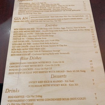Hanoi Old Quarter Restaurant - Menu September 2020 - Vietnamese Near Me - Vancouver, British Columbia