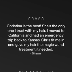 Christina Johnson Hair