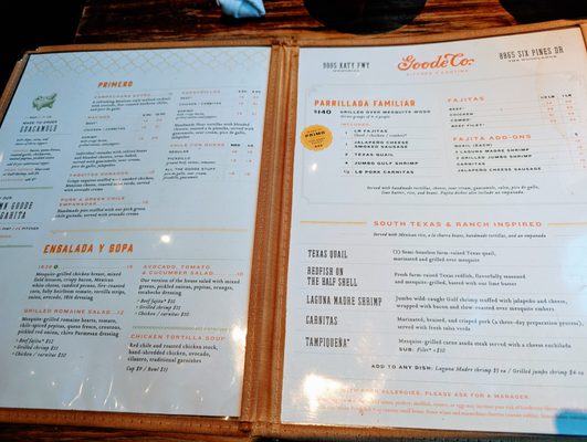Menu photo 3 Goode Company Kitchen & Cantina Shenandoah, TX Menu photo 3 Goode Company Kitchen & Cantina Shenandoah, TX