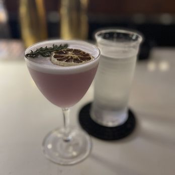 Sidecar - The Crown Jewel (gin cocktail) - Modern European Near Me - Roanoke, Virginia