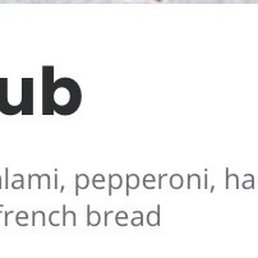 Fratellos Sub extra hot peppers