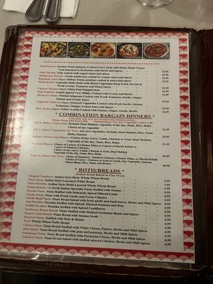 Menu photo 1 India's Restaurant Los Angeles, CA Menu photo 1 India's Restaurant Los Angeles, CA