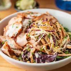 Smoke On The Farm - Smoke and Shave Salad with Smoked Turkey