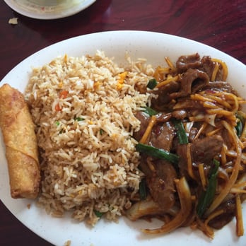 April's Chinese - Mongolian beef dinner special, good except piece of nerve that grossed me out - Chinese Near Me - San Antonio, Texas April's Chinese - Mongolian beef dinner special, good except piece of nerve that grossed me out - Chinese Near Me - San Antonio, Texas