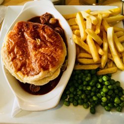 French Hen - Steak and mushroom pie!