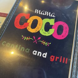 Mama Coco Cantina - Menu cover