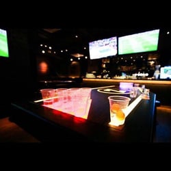 Zerve Bar and Billiards - Sick beer long table
