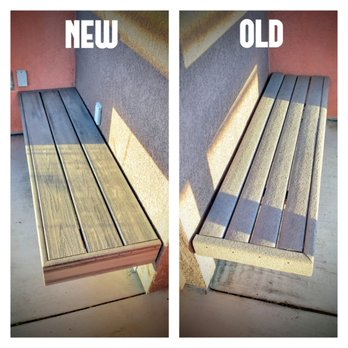 The Handy Lance - Condominium community bench replacement. Trex composite decking material. - Handyman Near Me The Handy Lance - Condominium community bench replacement. Trex composite decking material. - Handyman Near Me
