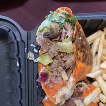 Sky Crepe Cafe - Philly Steak Wrap - Creperies Near Me - Dearborn, Michigan