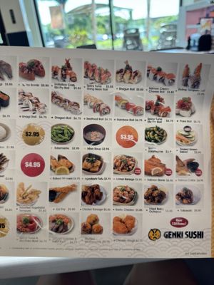 Menu photo 6 Genki Sushi Aiea, HI Menu photo 6 Genki Sushi Aiea, HI