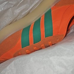 Adidas - Orange/Green Samba