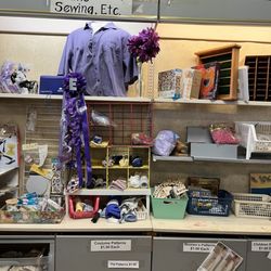 Lions Thrift Shop - Craft and sewing section