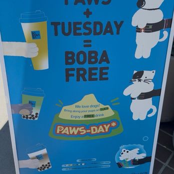 Bobobaba - Bring  on Tues for free boba!     IG: lindaeatstagram - Bubble Tea Near Me - Glendale, California