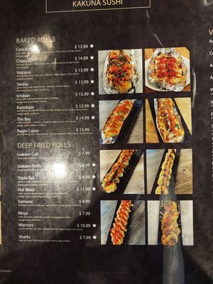 Menu photo 2 Kakuna Sushi San Jose, CA