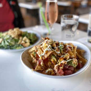 The Local - Ahi Tuna Poké Nachos - Breakfast & Brunch Near Me - Neptune Beach, Florida The Local - Ahi Tuna Poké Nachos - Breakfast & Brunch Near Me - Neptune Beach, Florida