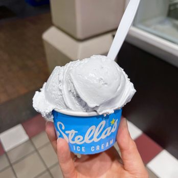 Stella's Ice Cream - Lavender Single Scoop - Ice Cream & Frozen Yogurt Near Me - Boise, Idaho Stella's Ice Cream - Lavender Single Scoop - Ice Cream & Frozen Yogurt Near Me - Boise, Idaho