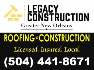 Slide of Legacy Construction GNO